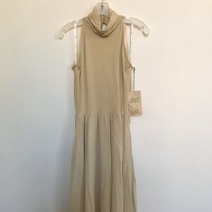 Cream long dress
